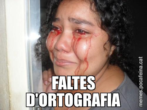 FALTES D'ORTOGRAFIA