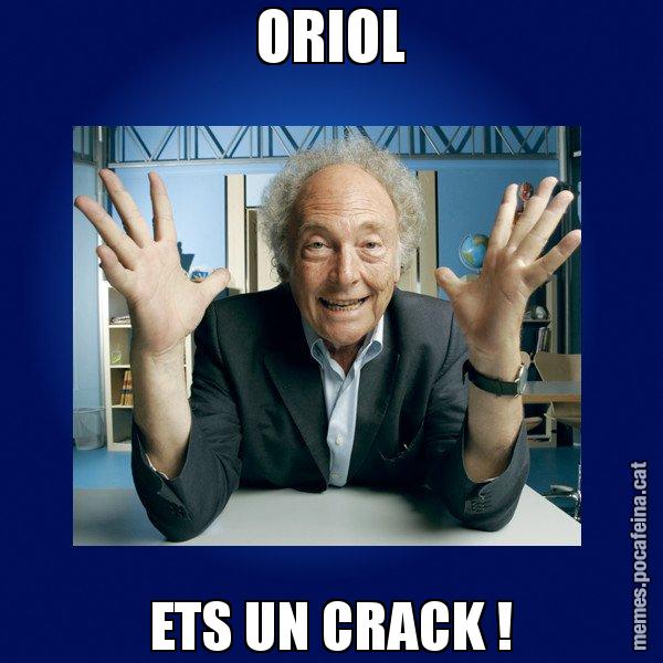 ORIOL ETS UN CRACK ! - Eduard Punset