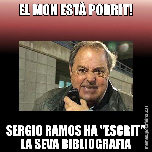 EL MON ESTÀ PODRIT! SERGIO RAMOS HA "ESCRIT" LA SEVA BIBLIOGRAFIA - Jaume Creixell