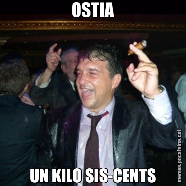 OSTIA UN KILO SIS-CENTS - Laporta de Festa