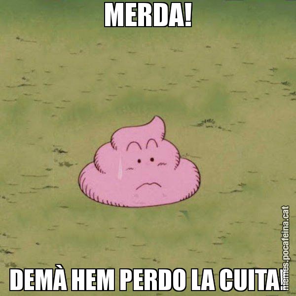 MERDA! DEMÀ HEM PERDO LA CUITA! - Caca