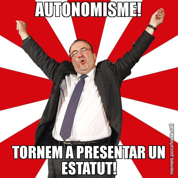 AUTONOMISME! TORNEM A PRESENTAR UN ESTATUT! - Miquel Iceta - 27S