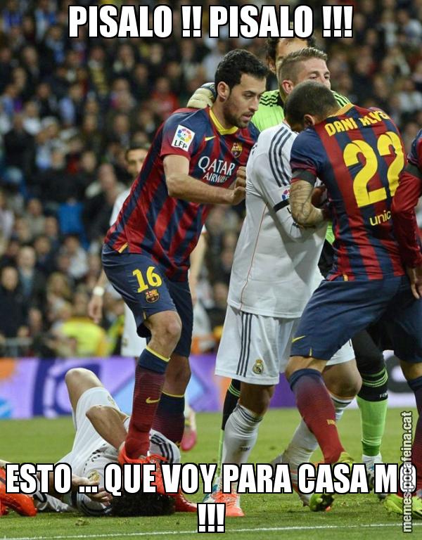 PISALO !! PISALO !!! ESTO ... QUE VOY PARA CASA MO !!!