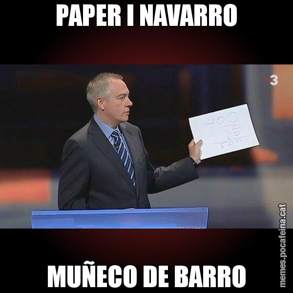 PAPER I NAVARRO MUÑECO DE BARRO - Navarro Paper