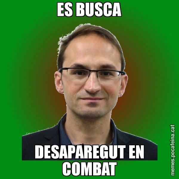 ES BUSCA DESAPAREGUT EN COMBAT - Joan Herrera