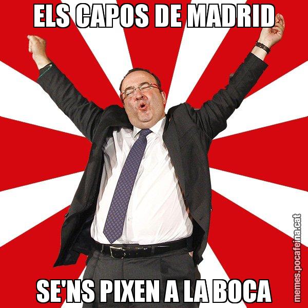ELS CAPOS DE MADRID SE'NS PIXEN A LA BOCA - Miquel Iceta - 27S