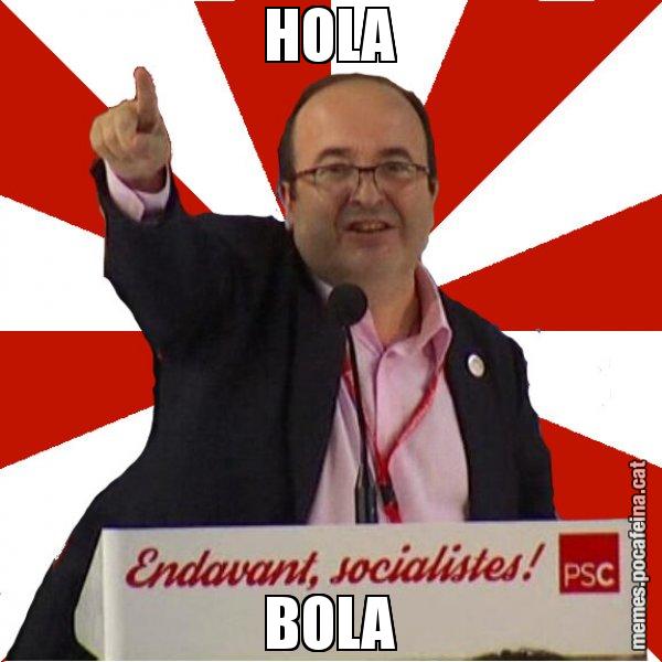 HOLA BOLA - Miquel Iceta