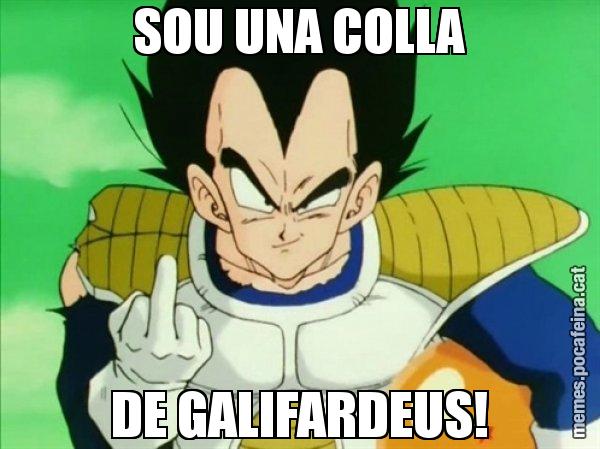 SOU UNA COLLA DE GALIFARDEUS! - Vegeta