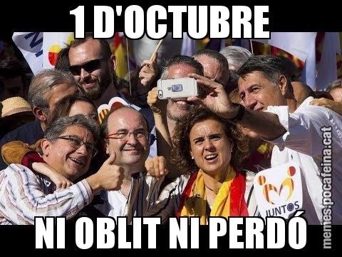 1 D'OCTUBRE NI OBLIT NI PERDÓ