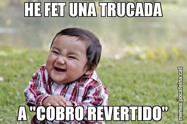 HE FET UNA TRUCADA A "COBRO REVERTIDO" - El diabòlic nen asiàtic