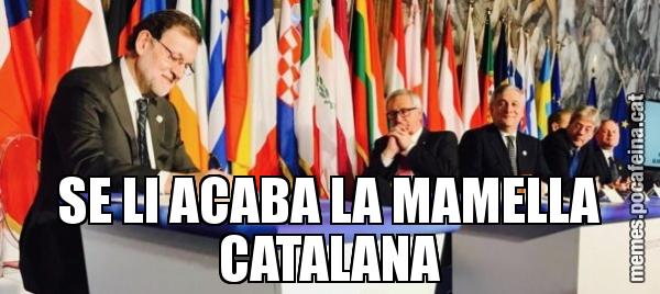 SE LI ACABA LA MAMELLA CATALANA