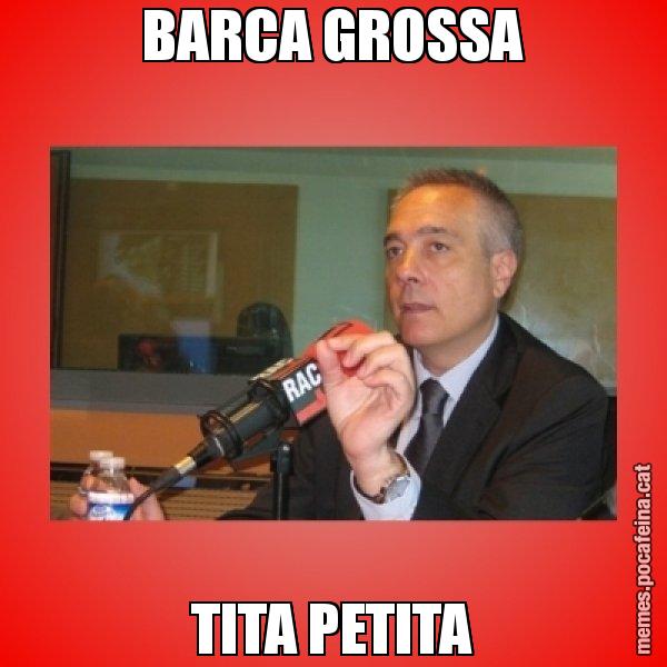 BARCA GROSSA TITA PETITA - Pere Navarro Titoleta