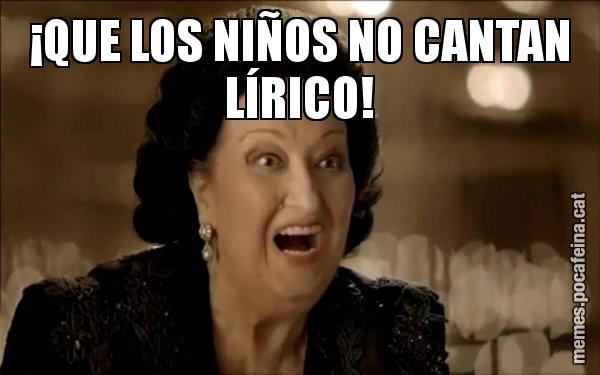 ¡QUE LOS NIÑOS NO CANTAN LÍRICO! - Montserrat Caballé