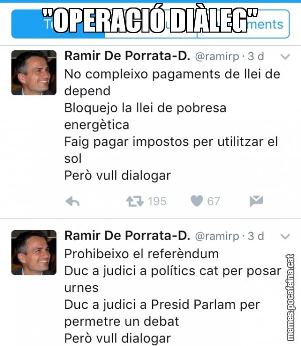 "OPERACIÓ DIÀLEG"
