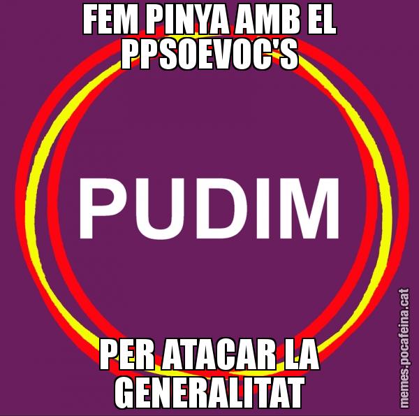 FEM PINYA AMB EL PPSOEVOC'S PER ATACAR LA GENERALITAT