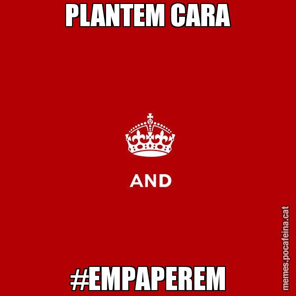 PLANTEM CARA #EMPAPEREM - Keep