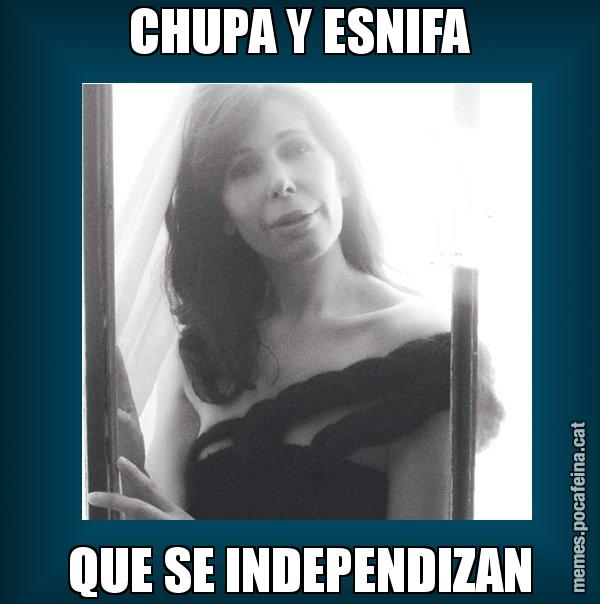 CHUPA Y ESNIFA QUE SE INDEPENDIZAN - Alícia Sánchez Mairena