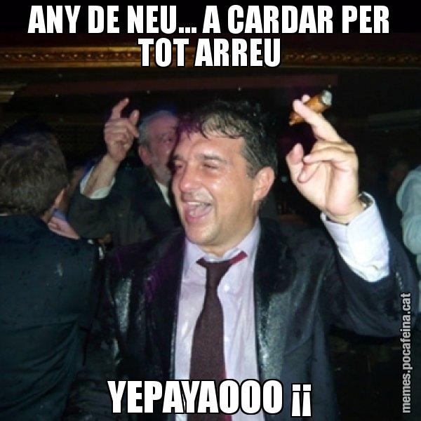 ANY DE NEU... A CARDAR PER TOT ARREU YEPAYAOOO ¡¡ - Laporta de Festa