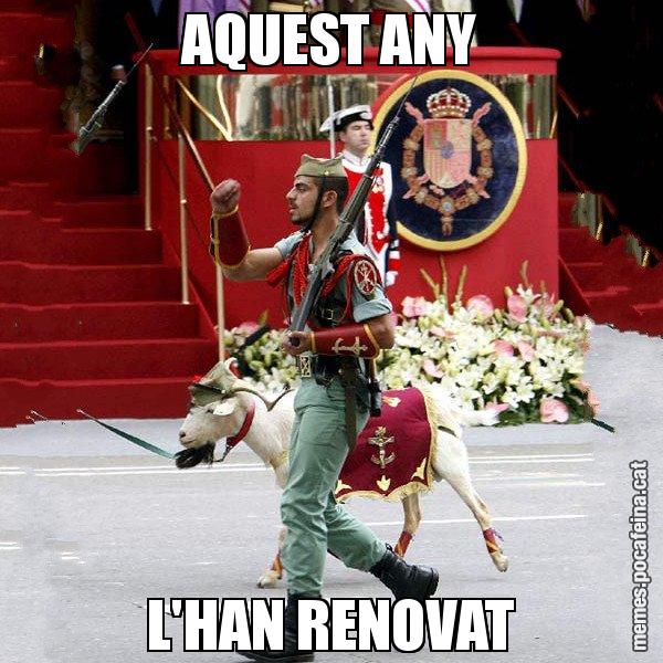 AQUEST ANY L'HAN RENOVAT - La cabra de la legió