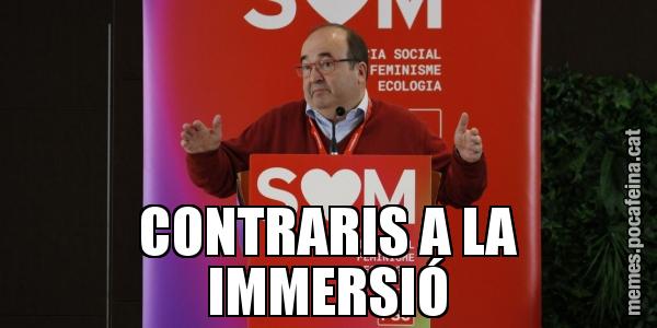 CONTRARIS A LA IMMERSIÓ