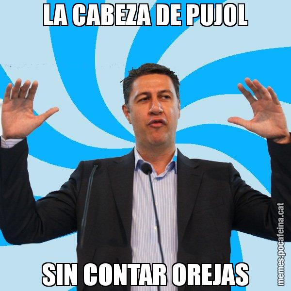 LA CABEZA DE PUJOL SIN CONTAR OREJAS - Xavier García Albiol - 27S