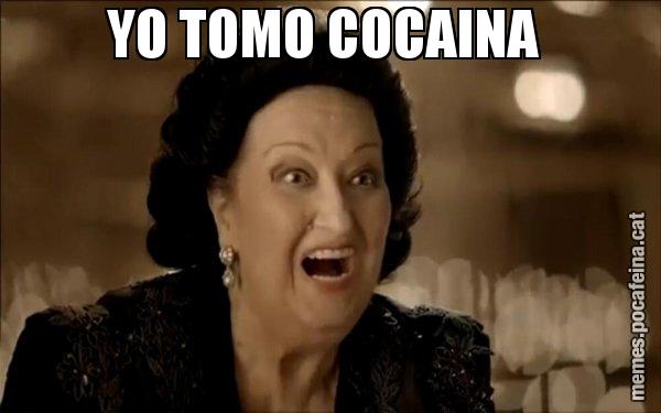 YO TOMO COCAINA - Montserrat Caballé
