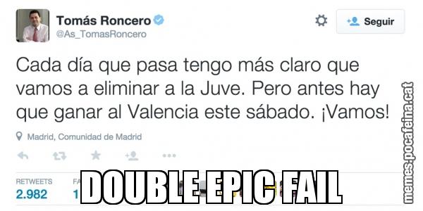 DOUBLE EPIC FAIL