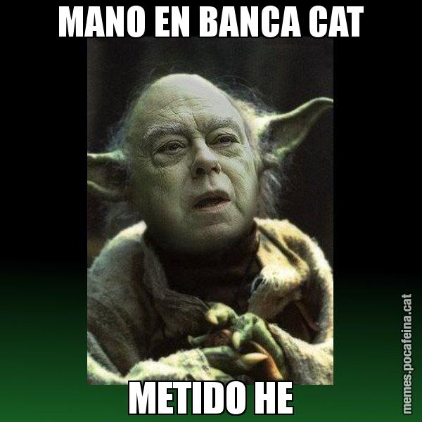 MANO EN BANCA CAT METIDO HE - Yodi Pujol