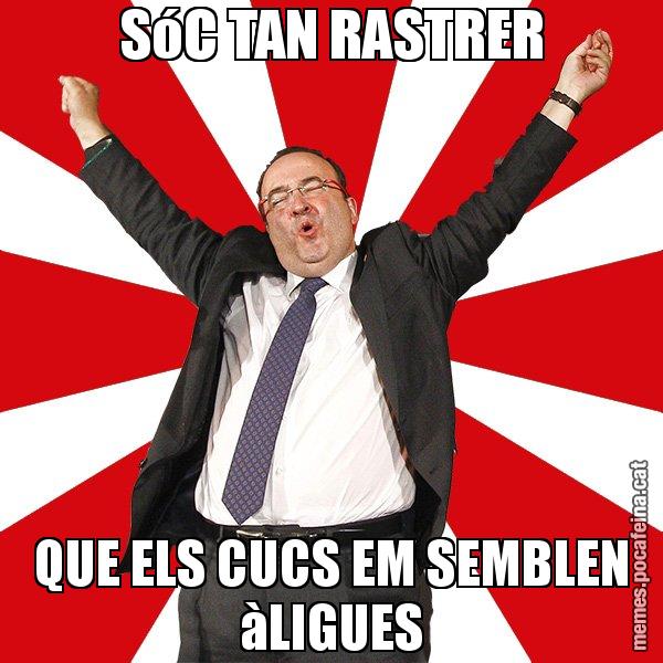 SóC TAN RASTRER QUE ELS CUCS EM SEMBLEN àLIGUES - Miquel Iceta - 27S