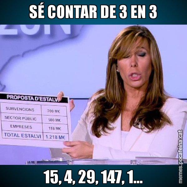 SÉ CONTAR DE 3 EN 3 15, 4, 29, 147, 1... - Alícia Paper i Suma