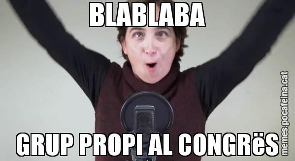 BLABLABA GRUP PROPI AL CONGRëS