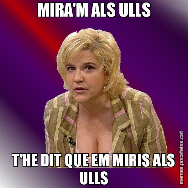 MIRA'M ALS ULLS T'HE DIT QUE EM MIRIS ALS ULLS - Pilar Rahola