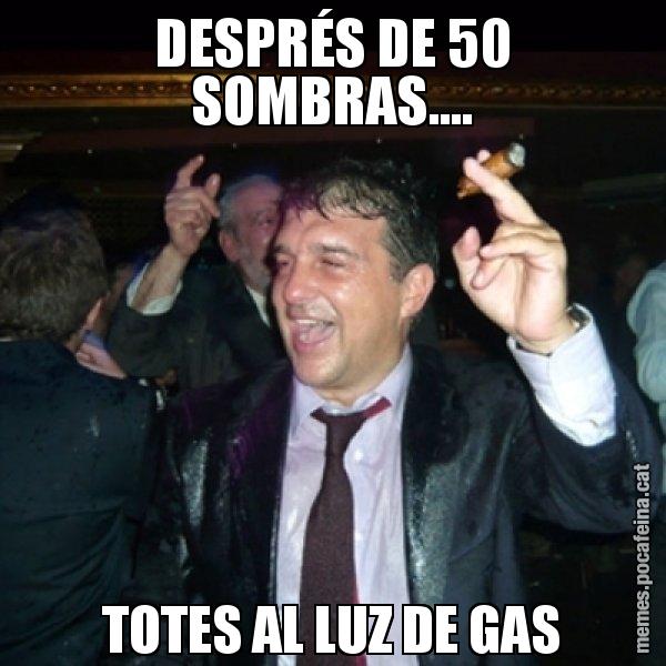 DESPRÉS DE 50 SOMBRAS.... TOTES AL LUZ DE GAS - Laporta de Festa