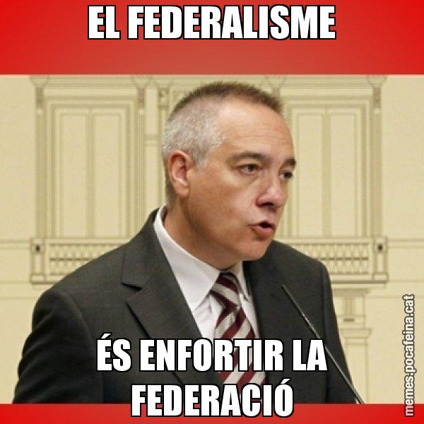 EL FEDERALISME ÉS ENFORTIR LA FEDERACIÓ - Pere Navarro