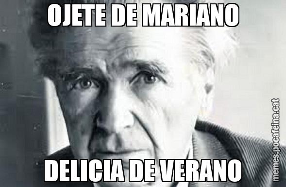 OJETE DE MARIANO DELICIA DE VERANO