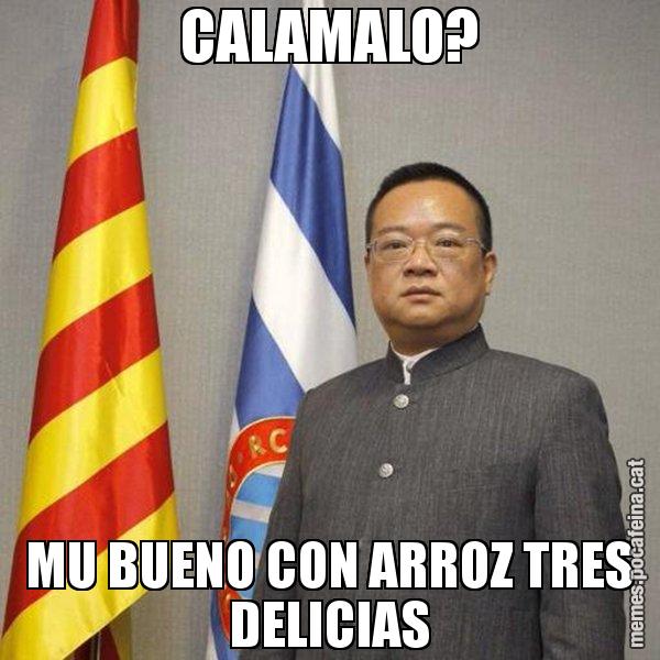 CALAMALO? MU BUENO CON ARROZ TRES DELICIAS - Chen Yansheng