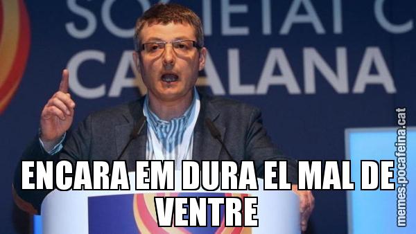 ENCARA EM DURA EL MAL DE VENTRE