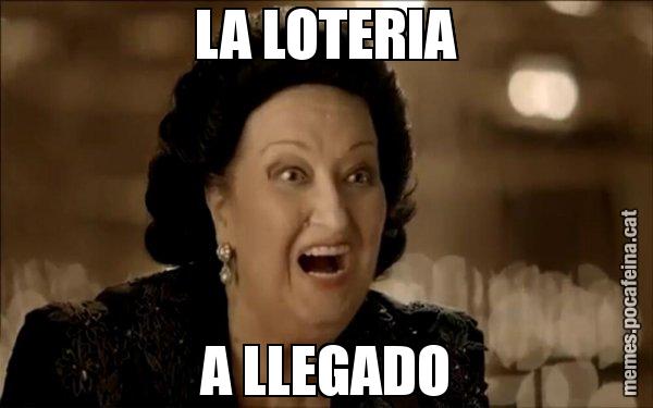 LA LOTERIA A LLEGADO - Montserrat Caballé
