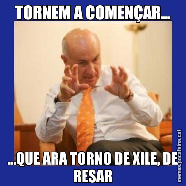 TORNEM A COMENÇAR... ...QUE ARA TORNO DE XILE, DE RESAR - Duran i Lleida