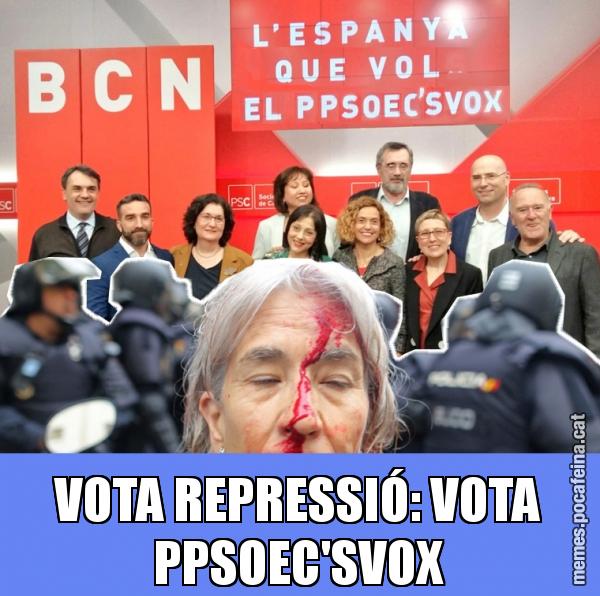 VOTA REPRESSIÓ: VOTA PPSOEC'SVOX
