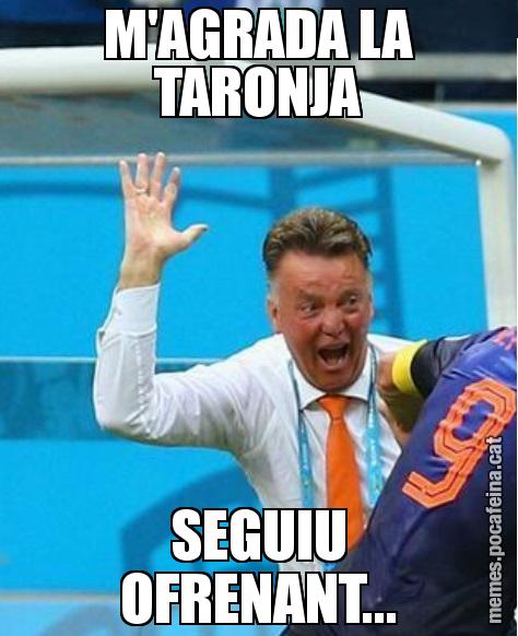 M'AGRADA LA TARONJA SEGUIU OFRENANT...