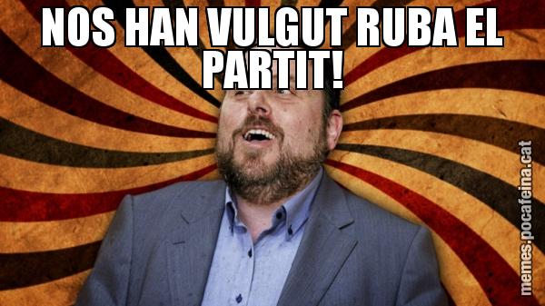 NOS HAN VULGUT RUBA EL PARTIT!