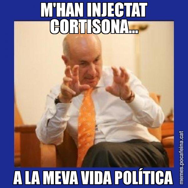 M'HAN INJECTAT CORTISONA... A LA MEVA VIDA POLÍTICA - Duran i Lleida
