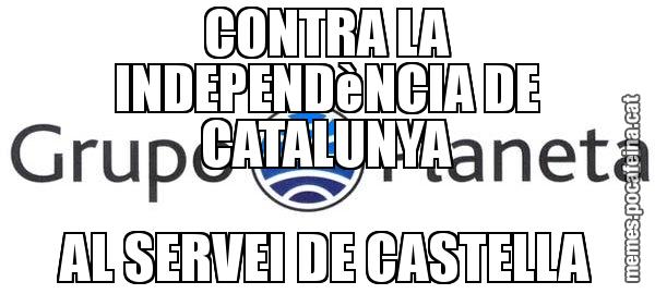 CONTRA LA INDEPENDèNCIA DE CATALUNYA AL SERVEI DE CASTELLA