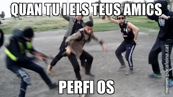 QUAN TU I ELS TEUS AMICS PERFI OS
