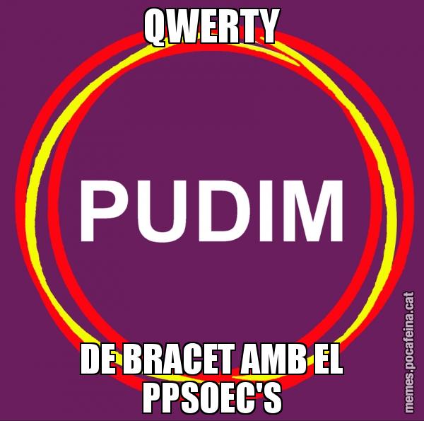 QWERTY DE BRACET AMB EL PPSOEC'S