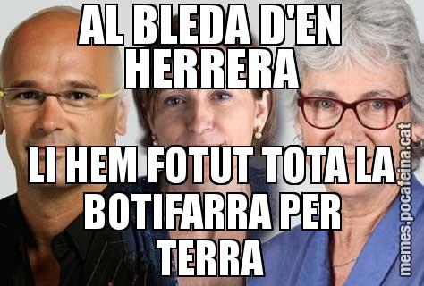 AL BLEDA D'EN HERRERA LI HEM FOTUT TOTA LA BOTIFARRA PER TERRA
