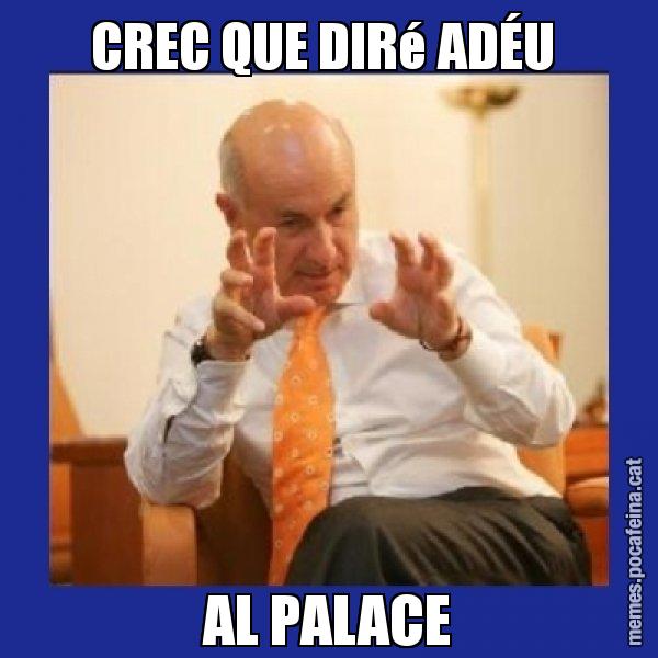 CREC QUE DIRé ADÉU  AL PALACE - Duran i Lleida