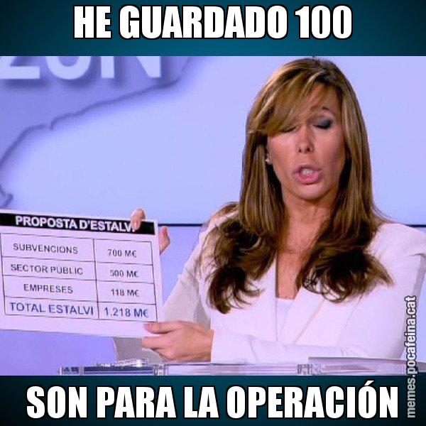 HE GUARDADO 100 SON PARA LA OPERACIÓN - Alícia Paper i Suma