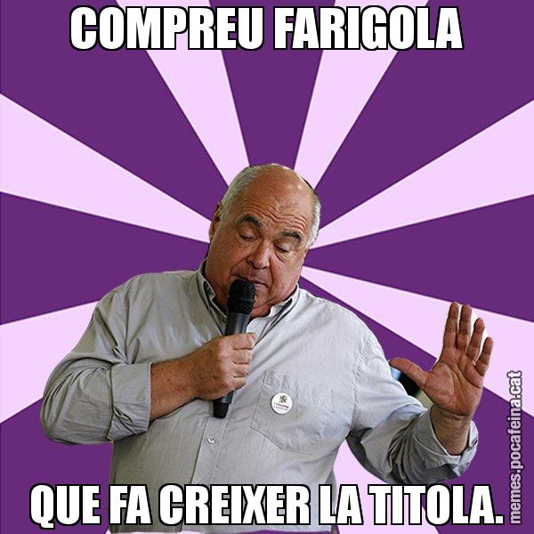 COMPREU FARIGOLA QUE FA CREIXER LA TITOLA. - Lluís Rabell - 27S